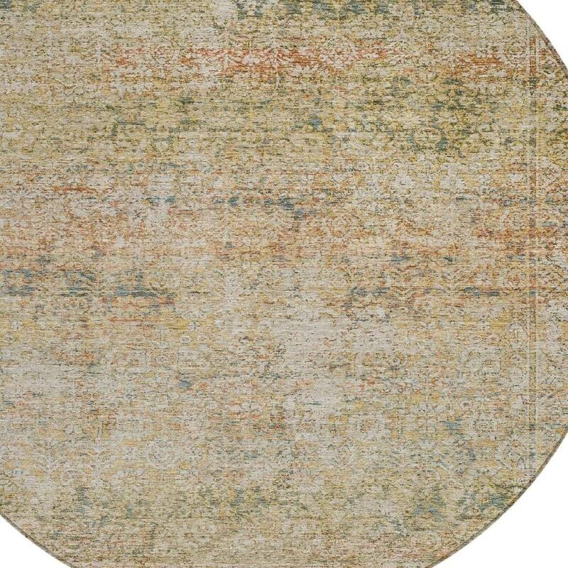 HomeRoots Abstract Traditional Rectangle Outdoor Rug