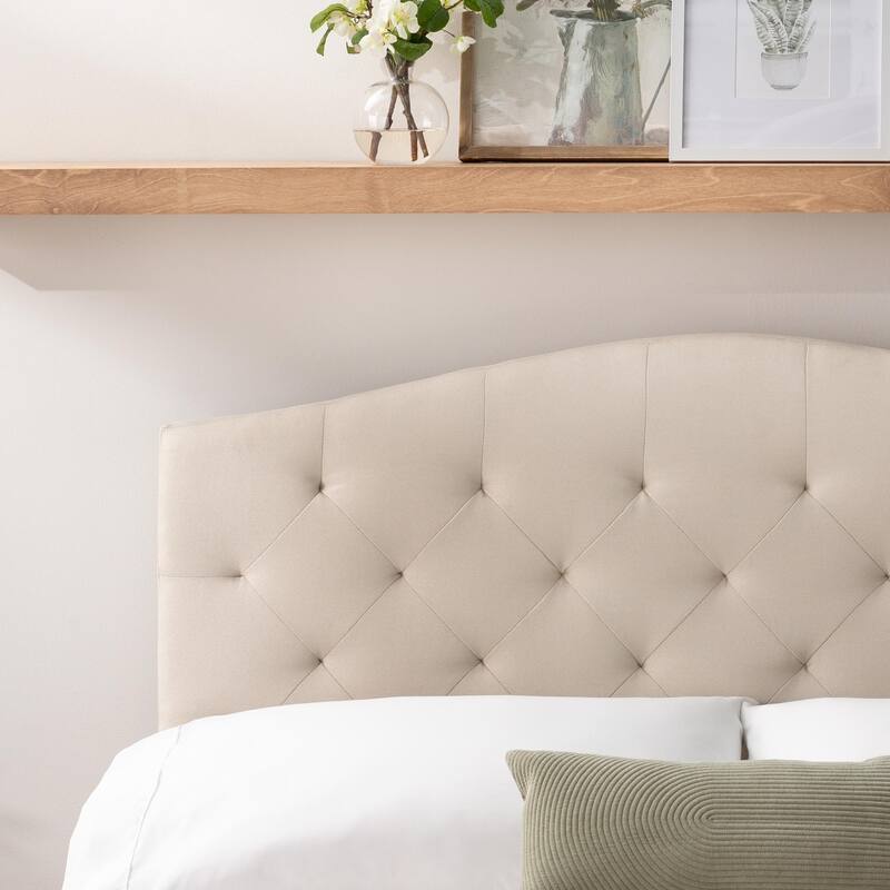 Brookside Liza Upholstered Curved and Scoop-Edge Headboards