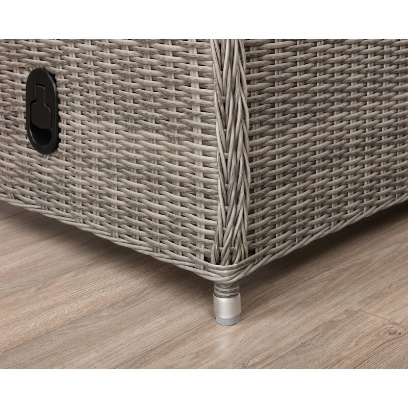 Monaco All-Weather Outdoor Two-Seat Reclining Bench - Standard