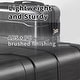 preview thumbnail 7 of 15, 3-Piece Hardshell Luggage Set with TSA Lock YKK Zippers Aluminum Telescopic Handle and Spinner Wheels Durable PC+ABS Suitcase
