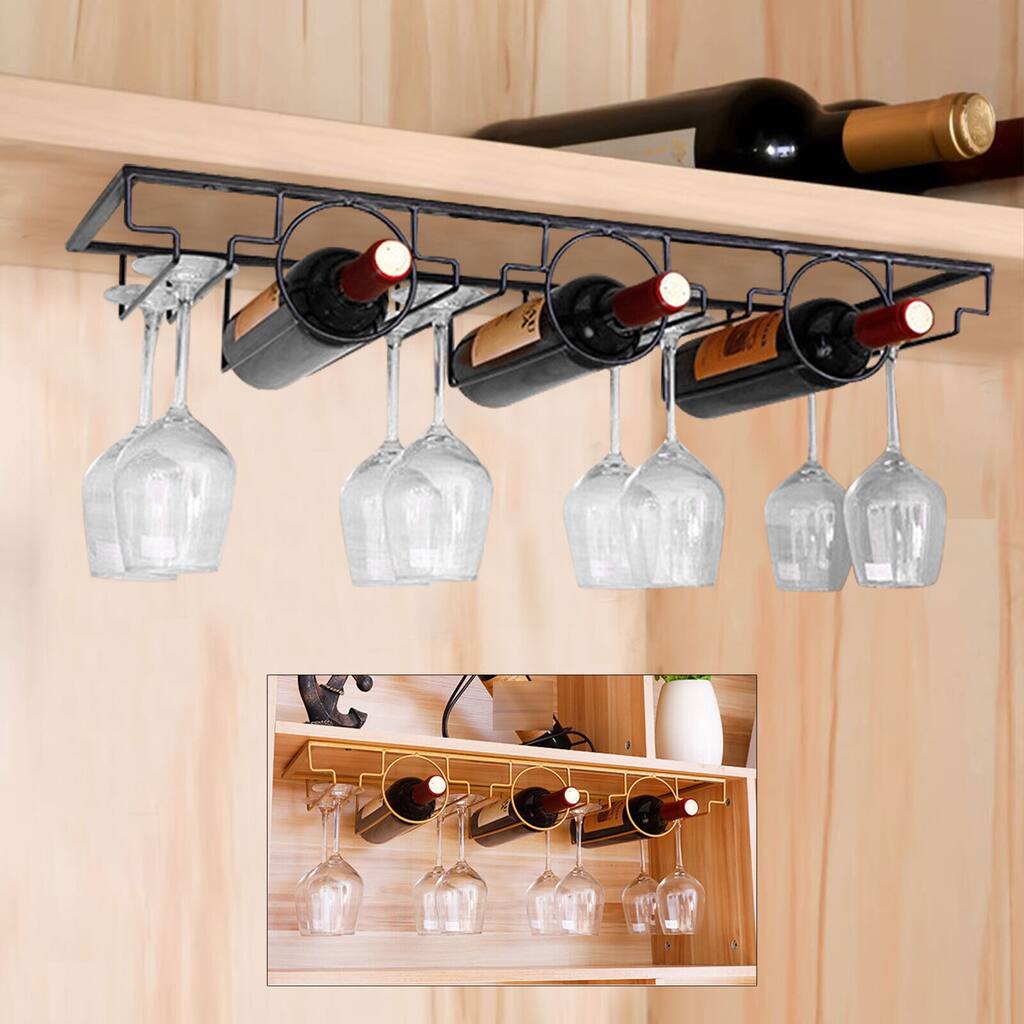 Round Shape Wine Holder 3 Sectional Wine Rack