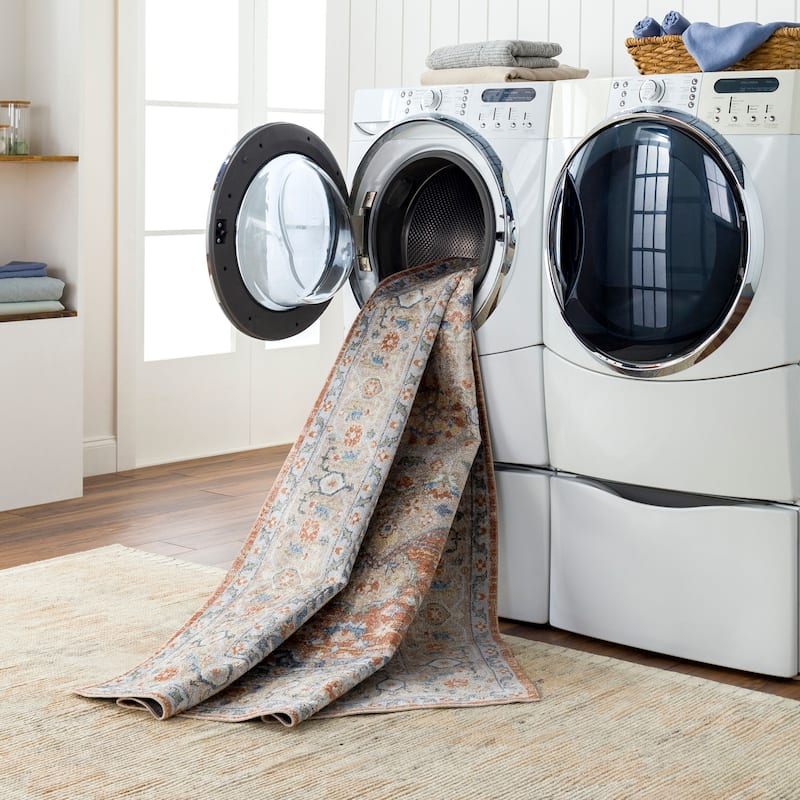 Livabliss Lillian Transitional Washable Area Rug