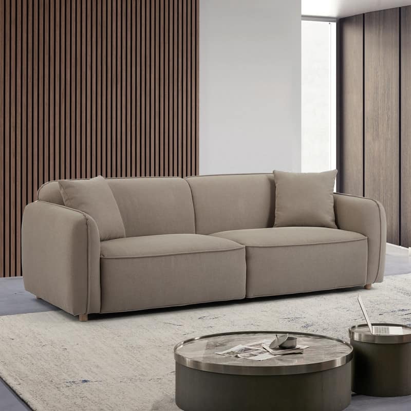 Modern 3 Seater Deep Seat Sofa for Living Room