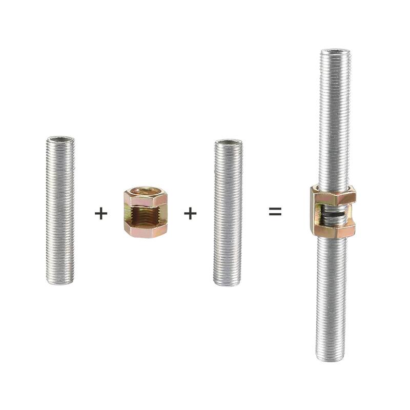 Hex Coupling Nut Female Thread Connector 20mm Nut Pipe Joint