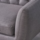 preview thumbnail 11 of 19, Bernice Mid-century Modern Petite Sofa by Christopher Knight Home