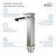 preview thumbnail 13 of 16, Waterfall Lead-free Solid Brass Single Handle Bathroom Sink Faucet