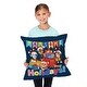 preview thumbnail 3 of 2, Nickelodeon Paw Patrol Pawsome Holidays 18 Inch Throw Pillow