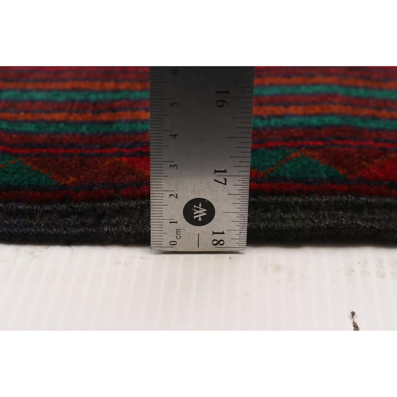 Teimani Red Rug 3'10" x 6'7" - 3'10 x 6'7