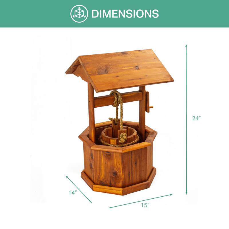American Furniture Classics 24" Small Wishing Well