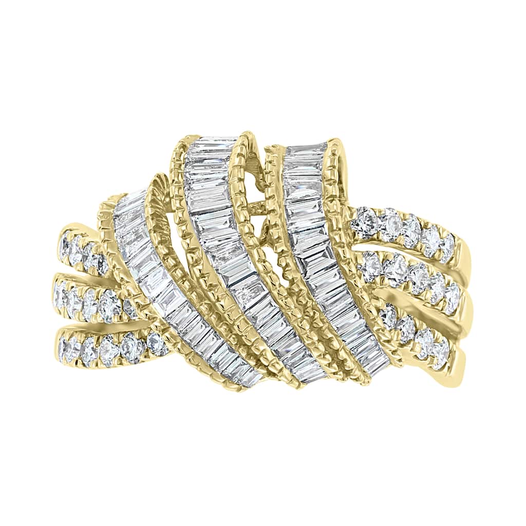 Effy Women's 14K Yellow Gold Diamond Ring