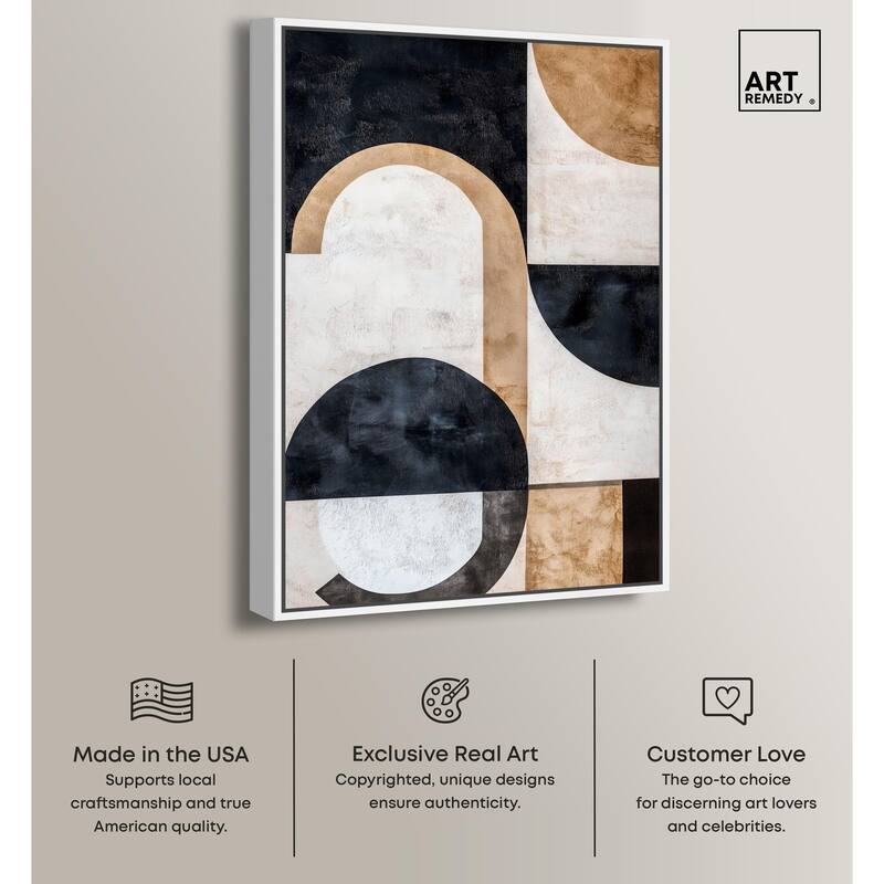 Arching Forms I Canvas by Art Remedy