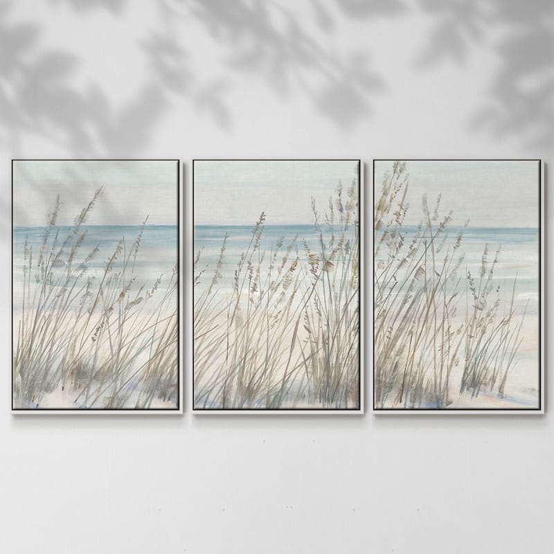 Beach Grass II - Multi Piece Framed Canvas