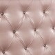 preview thumbnail 6 of 8, Furniture of America Gibson Contemporary Pink 2-Piece Faux Leather Tufted Headboard Panel Bed and Chest Set