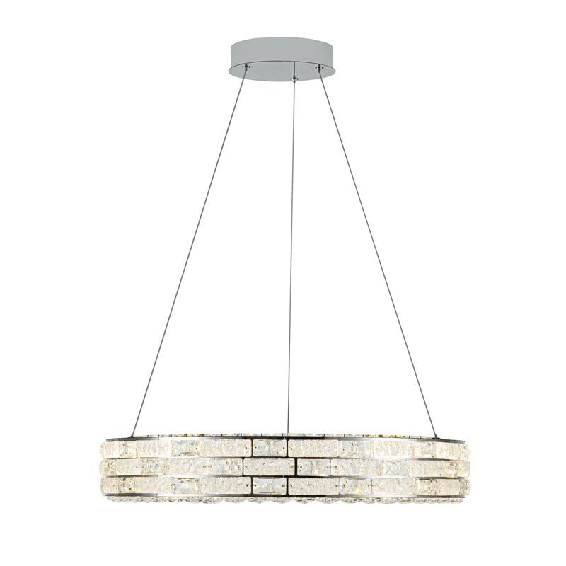 Artcraft Elegance Integrated LED Chandelier - Chrome Finish