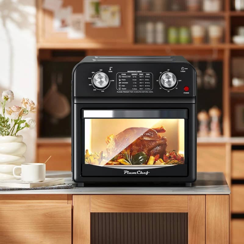 12.5 Quart 7-in-1 Convection Toaster Oven, 1500W, 5 Pre-set Menus