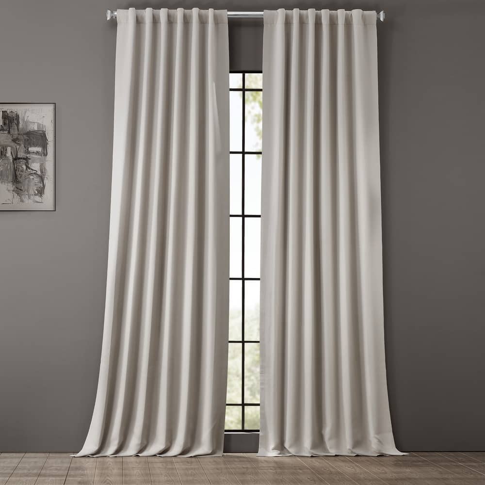 Exclusive Fabrics Room Darkening Curtain Panel Pair (2 Panels)