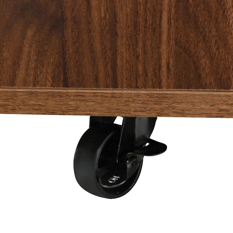 Christopher Knight Home - Calix Lift-Top MDF Coffee Table Set with 4 Stools and Smooth Locking Wheels