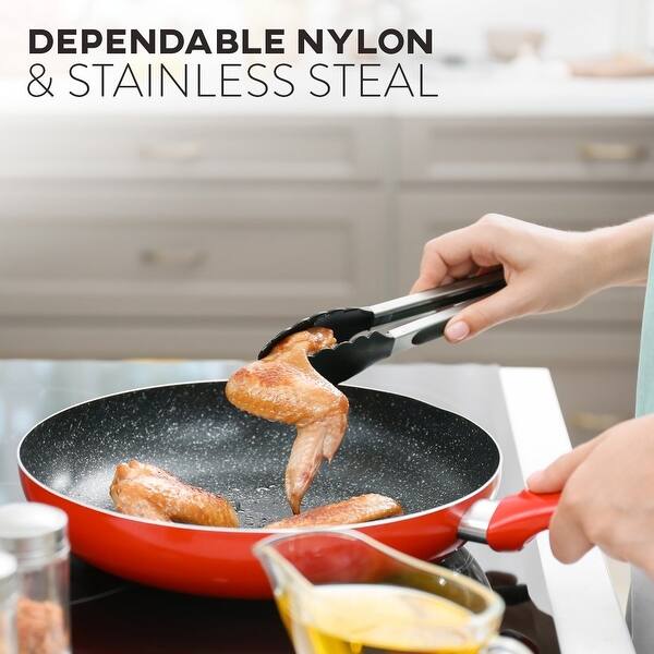 Shop Kitchen Utensil Set Nylon Stainless Steel Cooking