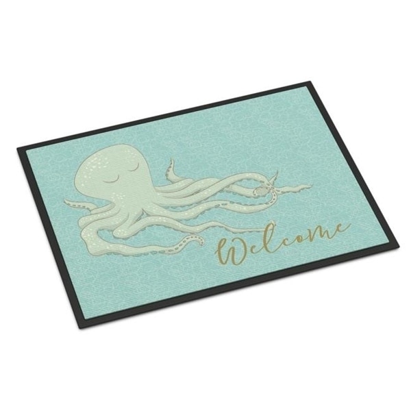 Carolines Treasures BB8553JMAT Octopus Welcome Indoor Or Outdoor Mat - 24 x 36 in.
