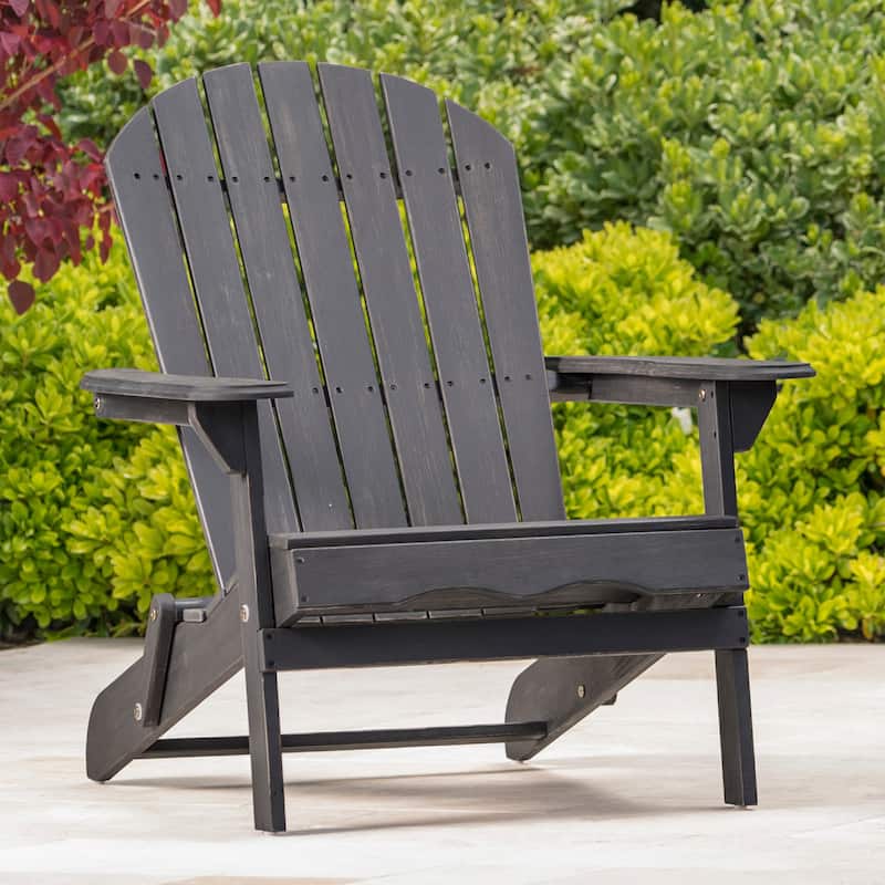 Adirondack Chair Folding Patio Seating with Slatted Backrest, Leisure Chair Reading Chair Leisure Chair