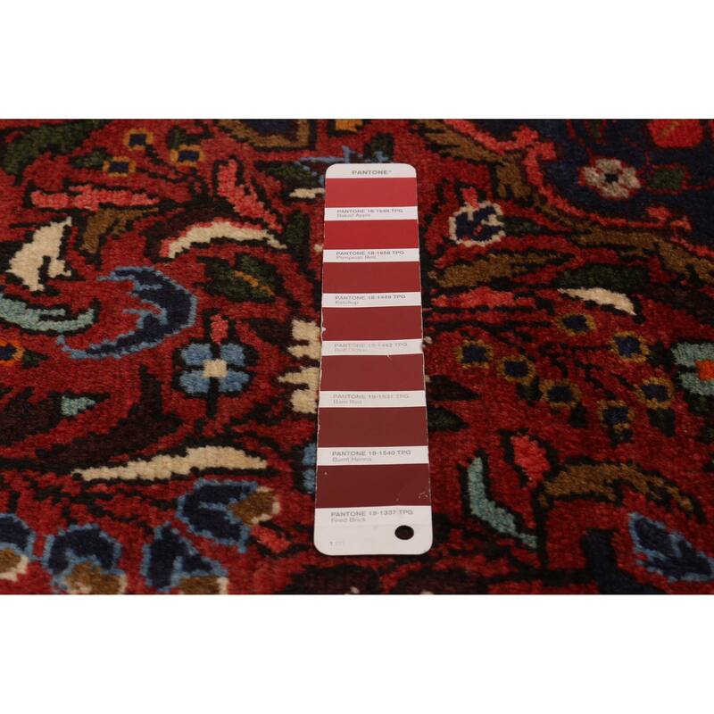 ECARPETGALLERY Hand-knotted Anadol Red Wool Rug - 3'5 x 9'3