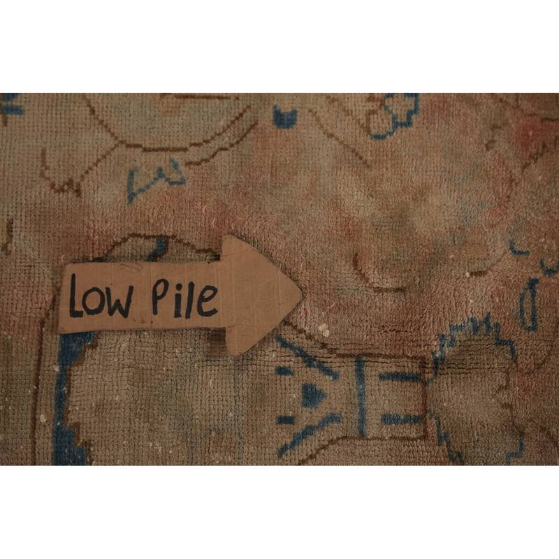 Kashmar Persian Vintage Area Rug Handmade Wool Carpet - 9'9" x 12'6"