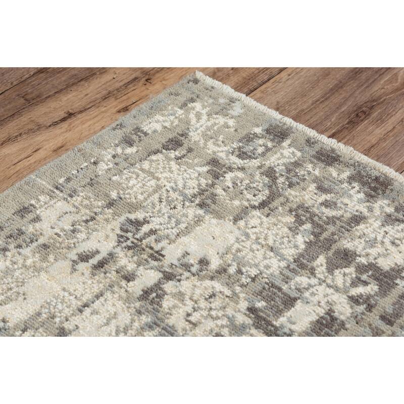 Alora Decor Aurora Transitional Wool/Tencel Area Rug
