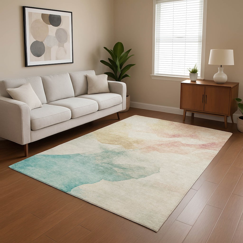 Premium Washable Super Soft Abstract Mayfield Rug