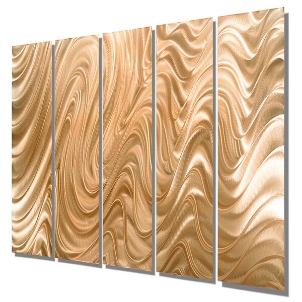 Shop Statements2000 Copper Modern Metal Wall Art Panels Painting