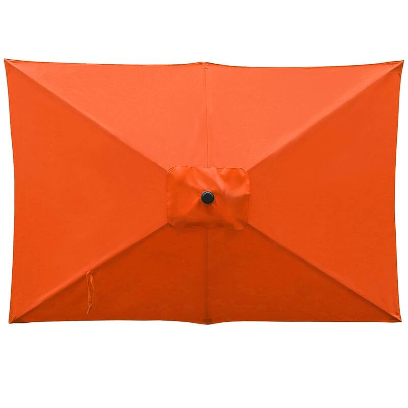 Maypex 10 X 6.5 Feet Rectangular Market Umbrella
