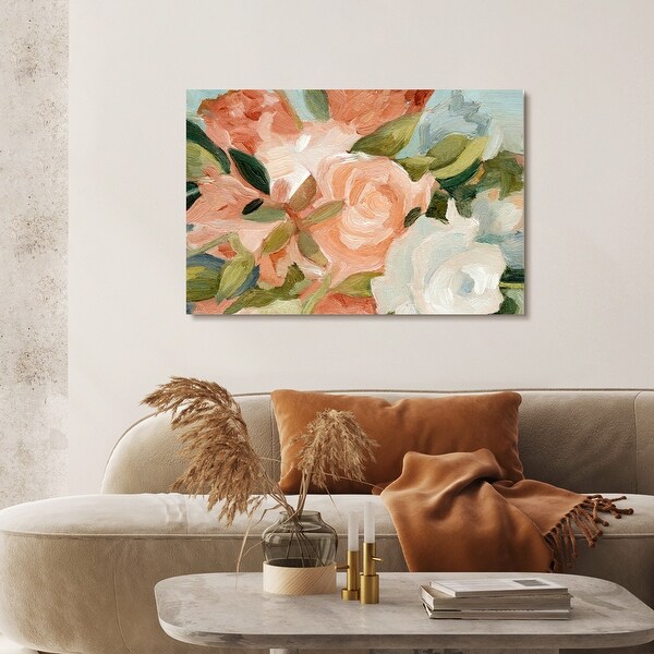 Empire Art Direct Floral Harmony I Bouquet Printed Tempered Glass