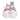 Transpac Terracotta 10 in. White Christmas Wire Nose Snowman Couple