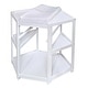 preview thumbnail 7 of 23, Diaper Corner Baby Changing Table with Hamper and Basket