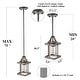 preview thumbnail 13 of 19, The Gray Barn Modern Farmhouse 1-Light Metal Kitchen Island Pendant Light