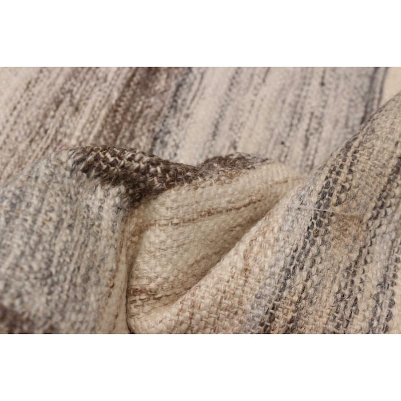 Ankara FW Ivory Kilim 4'11" x 7'11" - 4'11 x 7'11