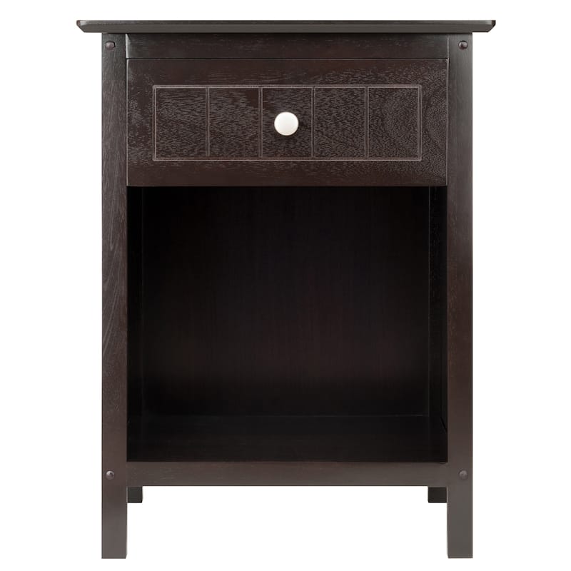 Blair Accent Table, Nightstand, Coffee - 18.9"W x 14.9"D x 25"H