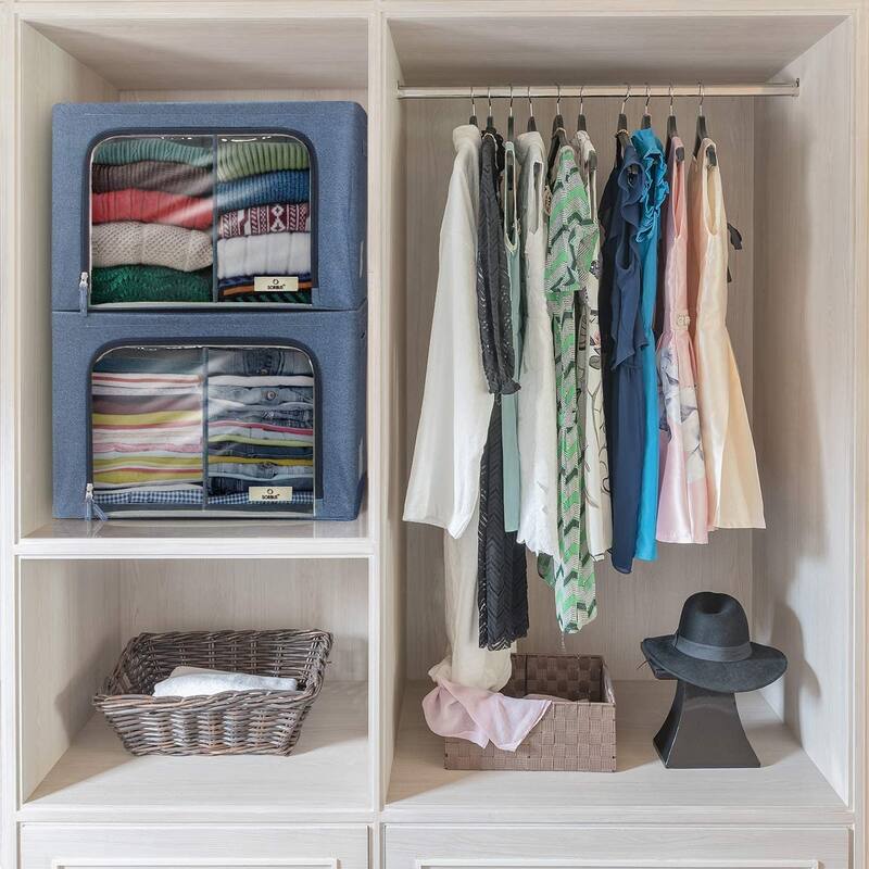 Storage Bins With Window (Single) - 12.62'' H X 19.75'' W X 16'' D