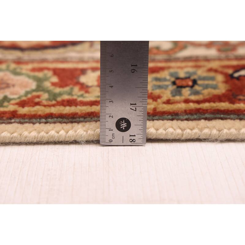 ECARPETGALLERY Hand-knotted Jules Sultane Cream Wool Rug - 2'6 x 9'11