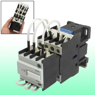 Heschen Hulpcontactblok, AS11, 1NO 1NC, Ui 500V, 50/60Hz, voor CT1 HS1 HSR1-serie AC-schakelaars, zijdelingse montage