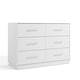 preview thumbnail 1 of 15, Graco Essentials 6 Drawer Bedroom Dresser White