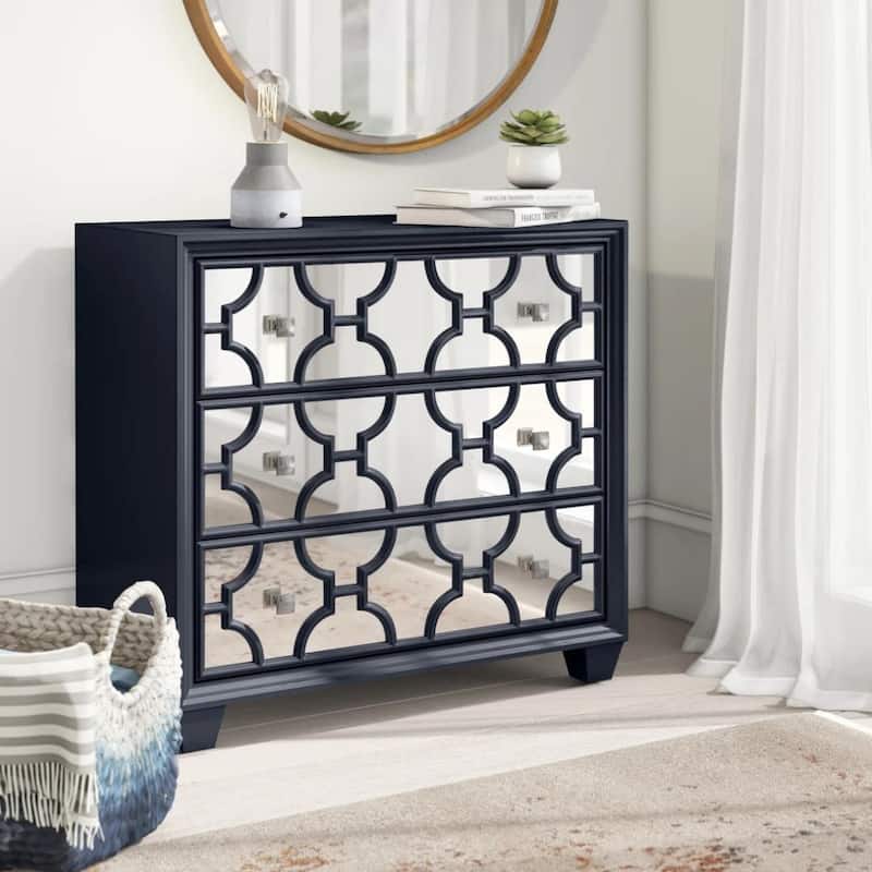 3-Drawer 32" Chest - Blue