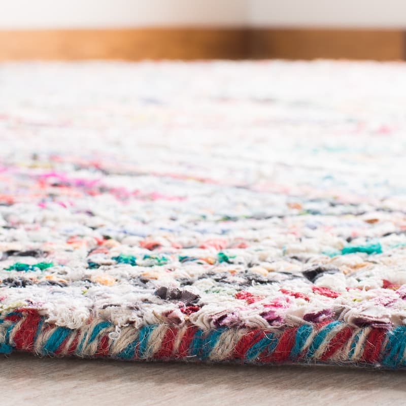 SAFAVIEH Handmade Nantucket Bengusu Contemporary Cotton Rug