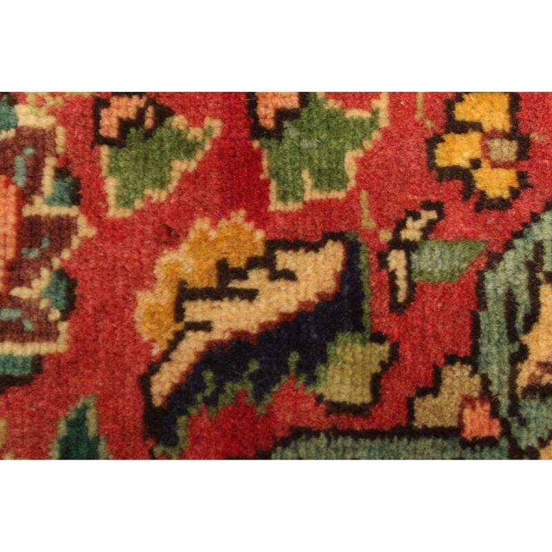 ECARPETGALLERY Hand-knotted Anadol Red Wool Rug - 3'3 x 4'5