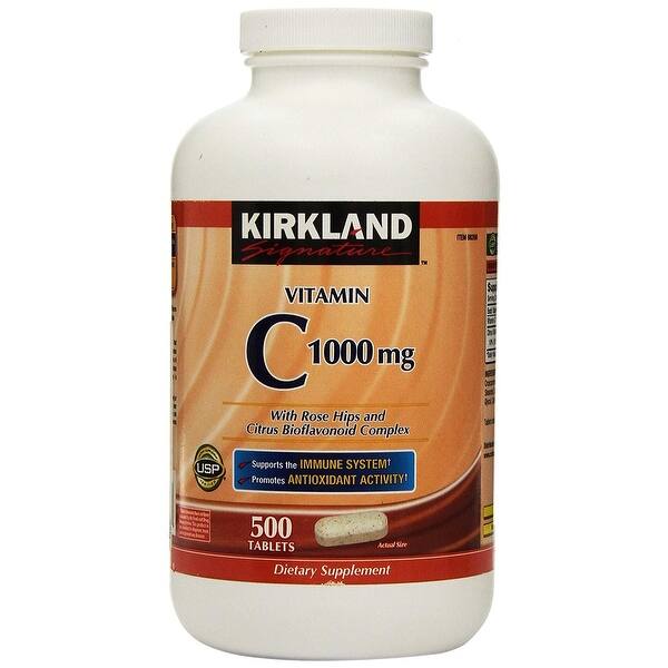 Shop Kirkland Signature Vitamin C 1000 Mg With Rose Hips And