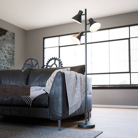 York Black Tree Lamp
