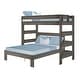 preview thumbnail 11 of 26, Max and Lily Farmhouse Twin over Queen L Shaped Bunk Bed