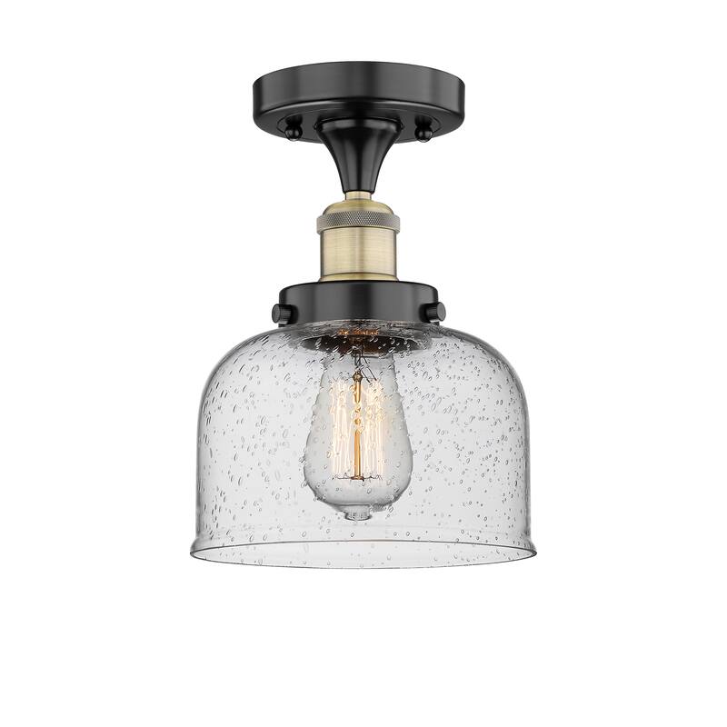Innovations Lighting Bell - 1 Light 8" Semi-Flush Mount