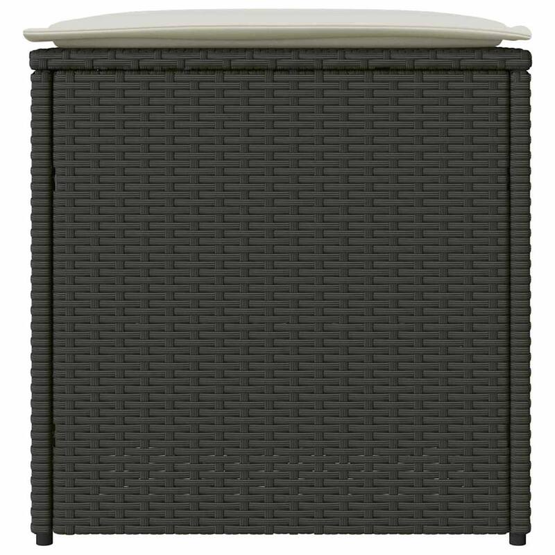 Comfy Outdoor Storage Box for Sofa Cushions - 19.7 x 19.7 x 19.7 in