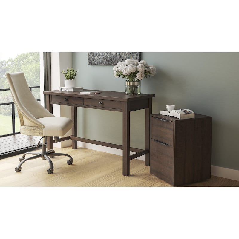 Camiburg Casual Home Office Desk, Natural