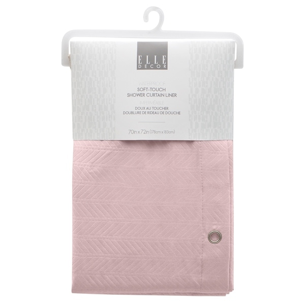 Elle Decor Shower Curtain Liner - Thumbnail 2